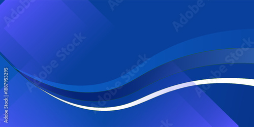 Abstract Blue Waves Background With Curved Lines For Design Branding And Visual Content Creation vector