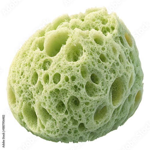 A soft freshwater sponge with a porous texture, ideal for educational and scientific use.