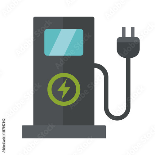 Electric vehicle EV charging station for sustainable transport