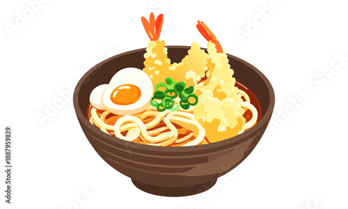 天ぷらうどん