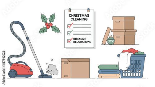 Cardboard boxes stacked on a pallet in a simple illustration