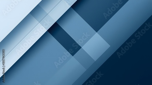 dark blue and white geometric