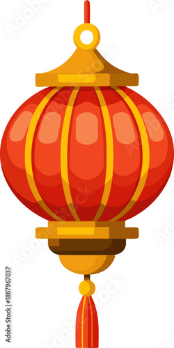 A touch of tradition in a modern aesthetic. This lantern isn't just a picture, but a symbol of hope and light. Perfect for digital decorations, invitations, or exclusive packaging designs.