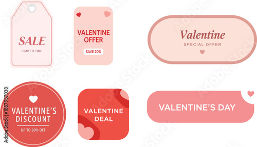 A collection of vintage retro labels and badges with ribbons and quality seals in a classic vector design style