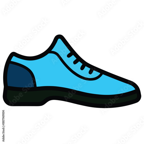 sport shoes vector illustration