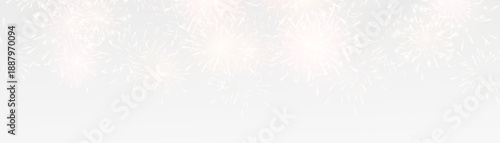 Vector realistic lights, flares. Magic fireworks in the night sky, Christmas background for holiday design, poster, postcard on a transparent background, png. Holiday lights.