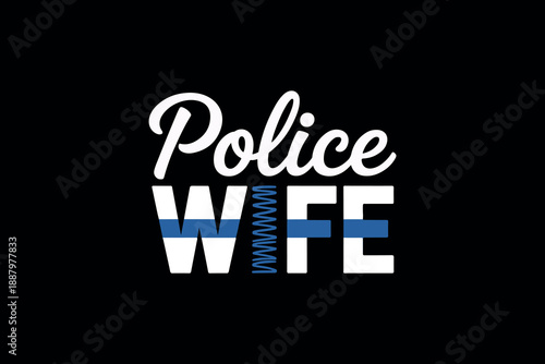 Silhouette of a police officer standing beside a woman embracing in uniform with badge and hat symbolizing love support and pride SVG Cutting T shirt Design