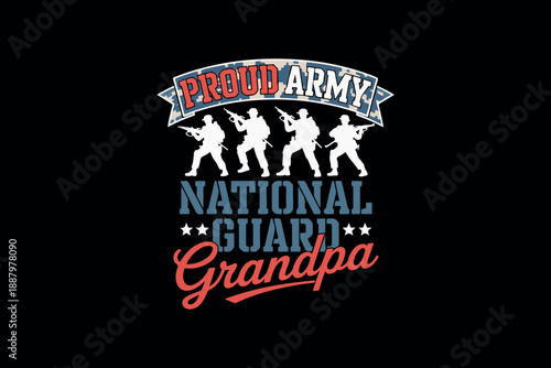 Proud elderly soldier honoring service with american flag and military medals in patriotic illustration SVG Cutting T shirt Design