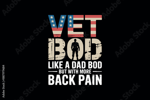 Silhouette of a veteran soldier in uniform standing tall with a proud and determined expression honoring service and patriotism veterans day concept SVG Cutting T shirt Design