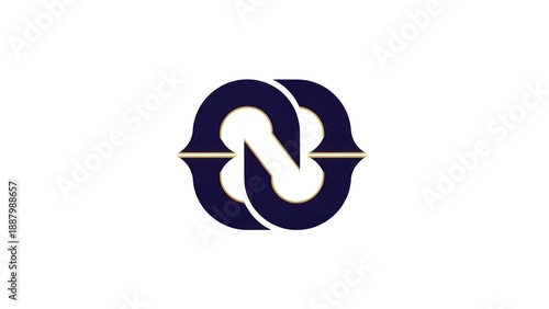 Modern Minimalist Logo Design Element.