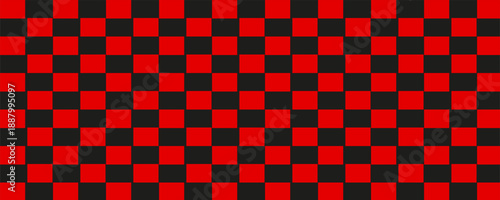 checkered red black pattern for transparent background, check tile square black white pattern