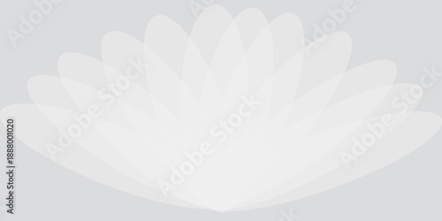 Abstract geometric white and gray color background. Vector, illustration.