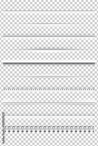 A row of black metal eyelets against a checkered background