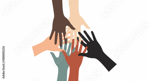 Essential Vector Art Symbolizing Corporate Diversity, Team Alignment, and Professional Collaboration