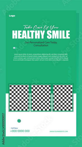 Professional Medical Solutions Tailored to Your Life, Modern Healthcare Social Media Template for Clinics, Advanced Diagnostics & Compassionate Healthcare, Expert Medical Care You Can Trust, Every Day