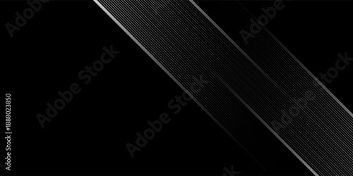 Slant line halftone gradation texture. Fading diagonal stripe gradient background. Black oblique pattern backdrop. Vanishing thin parallel line wallpaper for overlay