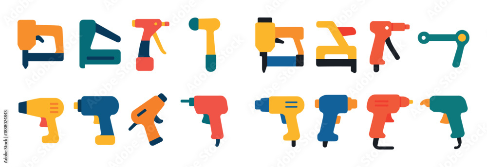 Fototapeta premium Power Tools Icons