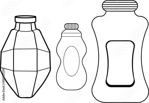  bottle vector for website symbol icon