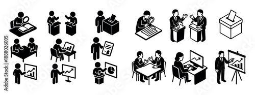 Political Action Icons