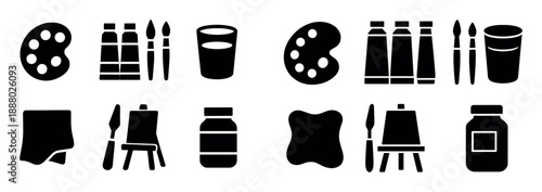 Art Tools Icons