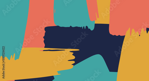 Vibrant Abstract Art Featuring ImageFX with Bold Brushstrokes and Colorful Swirls