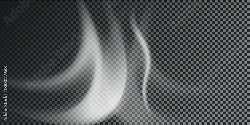 white soft cloudy wind effect