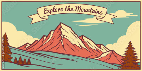 Invitation to explore the mountains