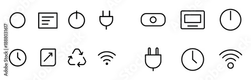 Minimalist Appliance Icons