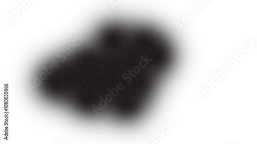 Abstract shadowy form