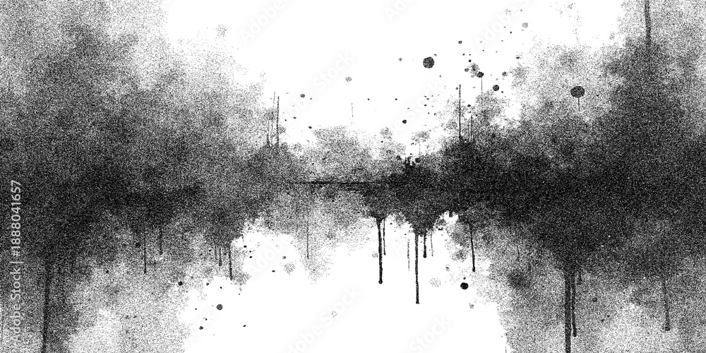 Naklejka premium Abstract Vector Artistic Smokey Canvas captivating display of abstract artistry, where dark, smoky hues dance across the canvas, offering a study in contrasts and textures.