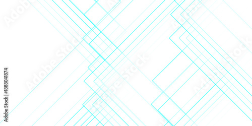 Vector Abstract Geometric Pathways with A minimalist composition of intersecting lines in a cool, calming hue, evoking a sense of modern structure and interconnectedness.