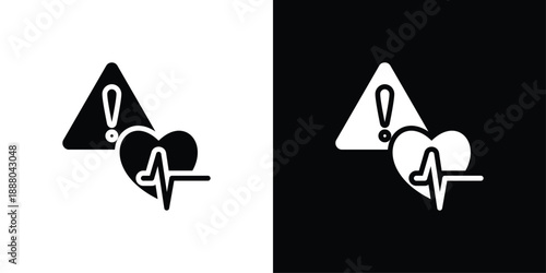 Precautionary Icon Sheet Black And White