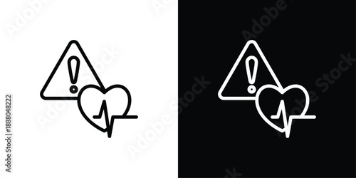 Precautionary Icon Sheet Black And White