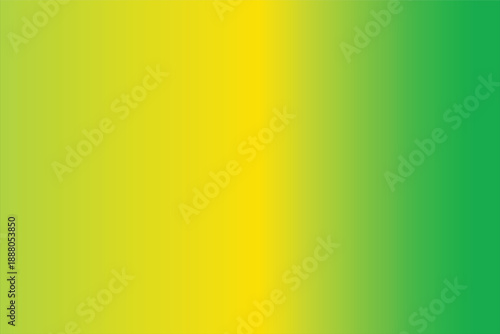 Vertical gradient background transitioning from vibrant yellow to lush green colors