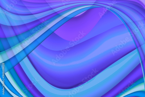 Wave background with abstract blue lines forming a vortex