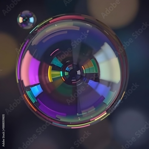 Vivid Soap Bubbles