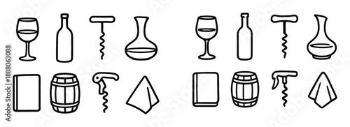 Sommelier Icon Grid