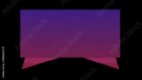 Grow With Us Animated Banner Purple Pink Gradient