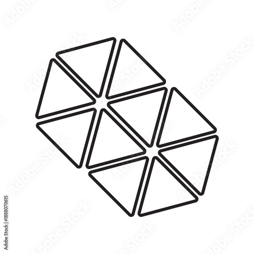 abstract icon design vector 