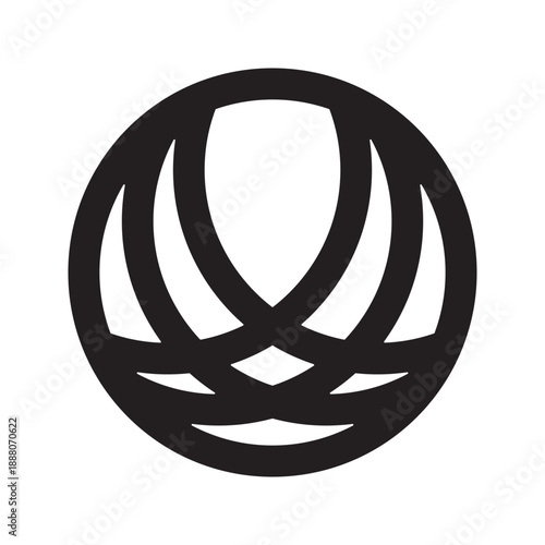 abstract icon design vector 