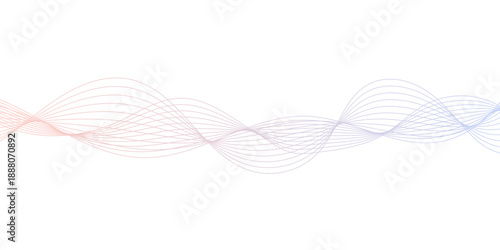 842abstract wave element for design pink and white. Design template for cover, business. Abstract dynamic color lines, waves. Vector geometric backgrounds.