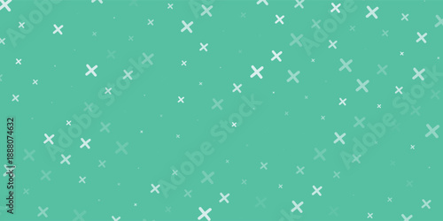 Healthcare Medical Plus Pattern. Blue Mathematical Plus Symbols Pattern. Medical health blue green cross pattern background. Abstract healthcare technology and science concept.  Vector illustration