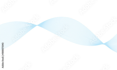Premium abstract background with graceful flowing lines
