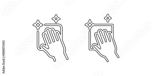 Washing hand line black icon set. cleaning hand outline vector icon. clean and hygiene hand line icon. hand wiping service