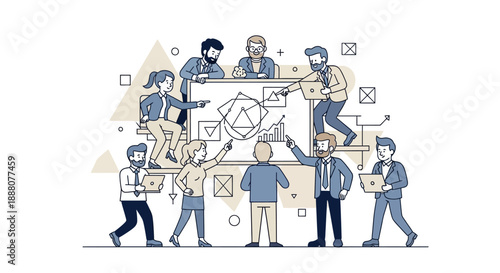 High-Performance Team Driving Complex Strategic Data Analysis and Collaborative Problem Solving