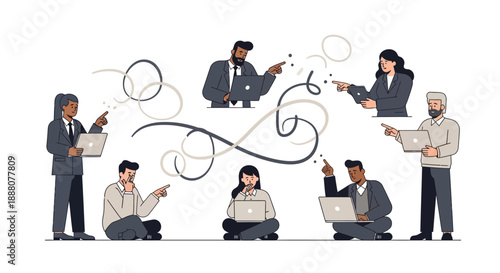 Strategic Team Alignment Managing Interconnected Digital Workflow and Complexity