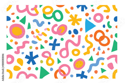 Colorful Doodle Set