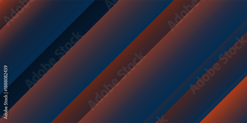 Abstract geometric dark blue and orange square theme overlap background modern illustrations neutral nice