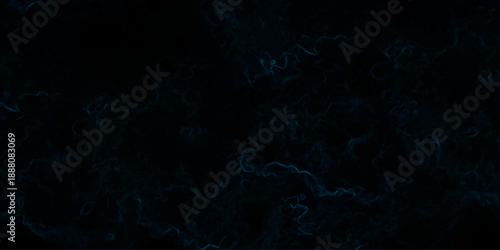 A dark blue abstract background features a bright light motion texture blending smoke and clouds like a deep space galaxy storm over a night sea