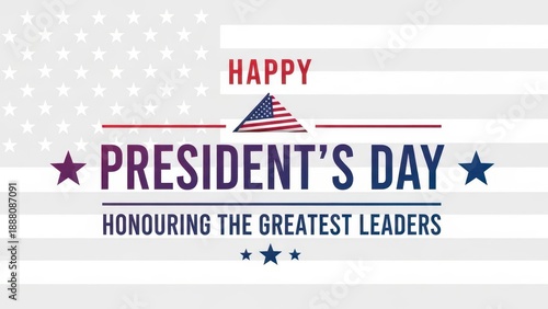 President's day celebration honoring america's greatest leaders